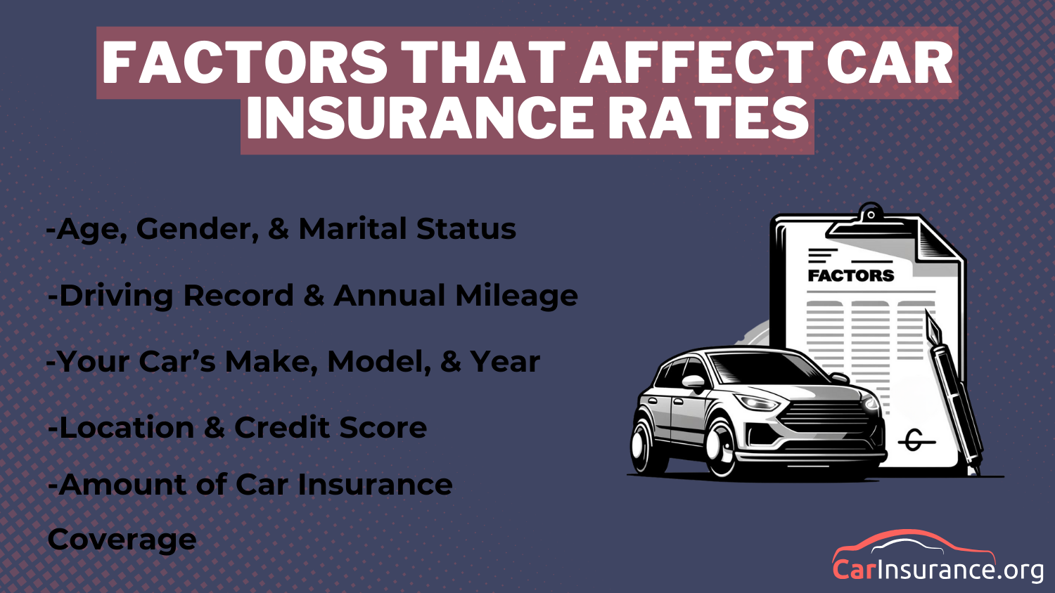 Nationwide Car Insurance Review: Factors That Affect Car Insurance Rates